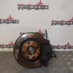 PEUGEOT 207 / CC CONVERTIBLE 1.6 DIESEL 9HP DRIVER SIDE FRONT HUB & CALIPER
