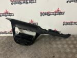 PEUGEOT 208 CHROME / BLACK GLOSS DASHBOARD TRIM PANEL 2012 - 2018