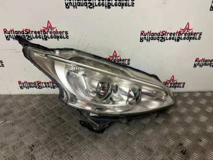 PEUGEOT 208 DRIVER SIDE HEADLIGHT 2012 TO 2019 9802221380