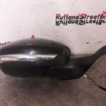 PEUGEOT 208 DRIVER SIDE WING MIRROR ELECTRIC IN PEARL BLACK KTV 2012 TO 2018