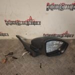PEUGEOT 208 WING MIRROR DRIVER SIDE MANUAL BLACK 2012 TO 2018 - Image 9