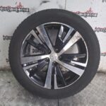 PEUGEOT 3008 / 5008 DETROIT ALLOY WHEEL BLACK / SILVER 225 / 55 / 18 2017 - 2024