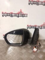 PEUGEOT 3008 / 5008 PASSENGER ELECTRIC WING MIRROR BLACK KTV 2018 TO 2022