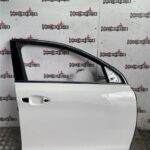 PEUGEOT 308 DRIVER SIDE FRONT DOOR IN BANQUISE WHITE EWP 2014 TO 2021