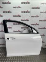 PEUGEOT 308 DRIVER SIDE FRONT DOOR IN BANQUISE WHITE EWP 2014 TO 2021