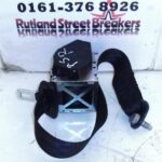 PEUGEOT 508 SW PASSENGER SIDE REAR N/S/R SEAT BELT BLACK 2012 2013 2014 2015