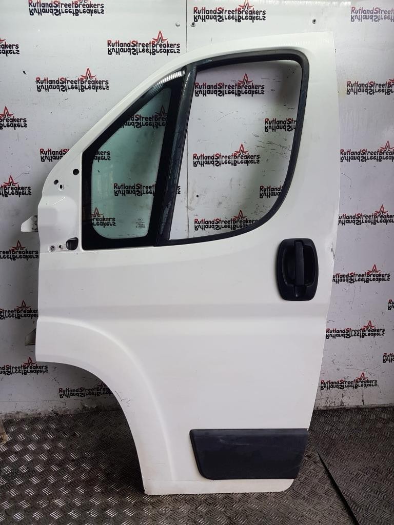 RELAY-BOXER-DUCATO-PASSENGER-SIDE-FRONT-DOOR-EWP-BANQUISE-WHITE-2014-TO-2020-146994414017 RELAY - BOXER - DUCATO PASSENGER SIDE FRONT DOOR EWP BANQUISE WHITE 2014 TO 2020 - Image 1