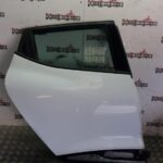 RENAULT CLIO MK4 DRIVER SIDE REAR DOOR IN WHITE OV369 2013 TO 2019