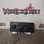 BERLINGO / PARTNER HEATER CONTROL UNIT / PANEL / SWITCH 2009 TO 2018 6452 K5