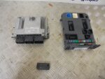 CITROEN C3 PICASSO 1.6 DIESEL 9HP MANUAL ECU KIT KEY 0281015847 / 9666952080 *V*