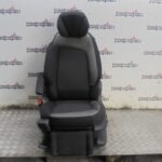 CITROEN C4 GRAND PICASSO SEAT PASSENGER SIDE FRONT IN BLACK / GREY 2014 TO 2022
