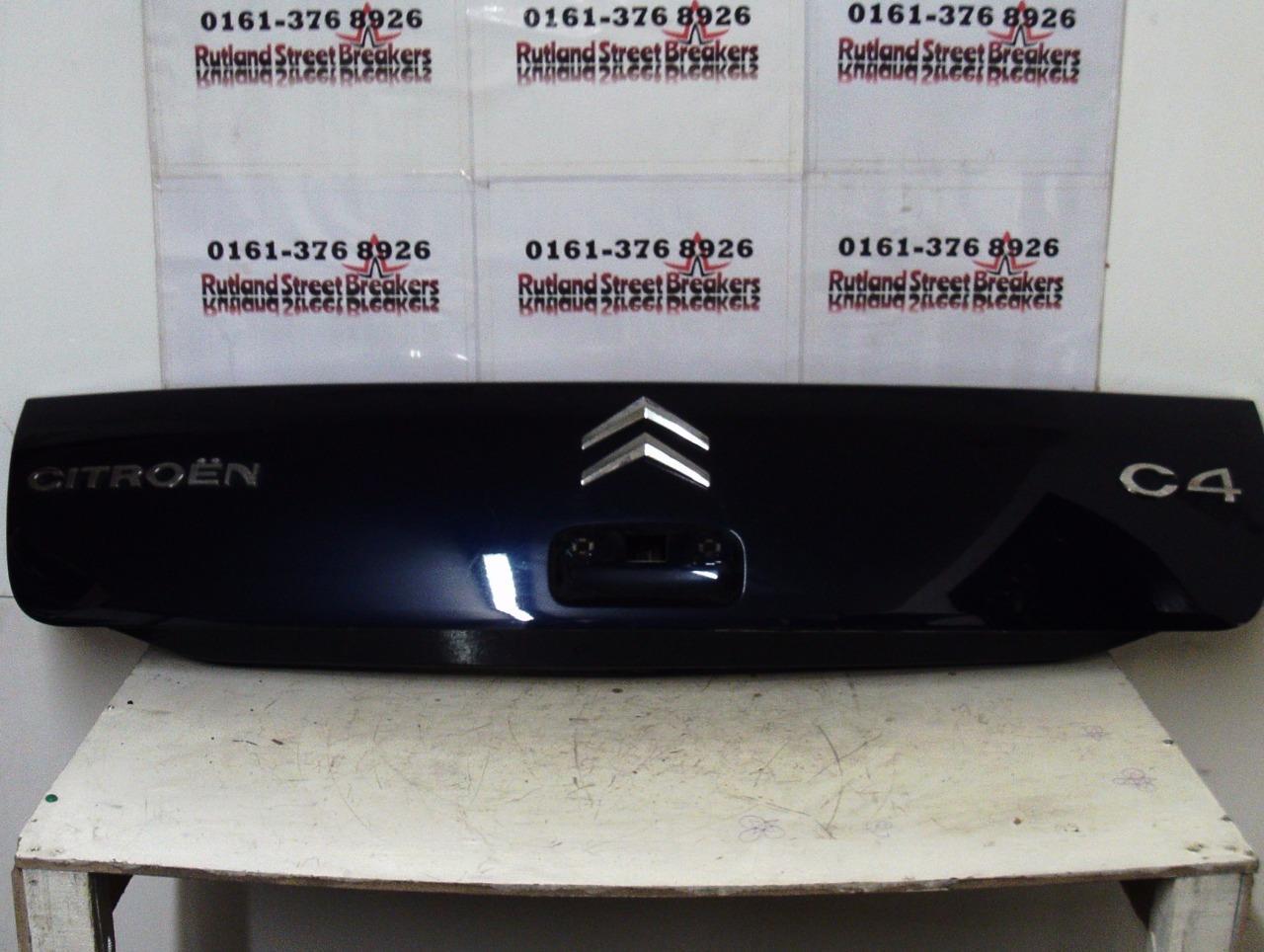 CITROEN-C4-LOWER-BOOT-TAILGATE-PANEL-BLUE-KPU-2004-2005-2006-2007-133161508098 CITROEN C4 LOWER BOOT / TAILGATE PANEL BLUE KPU 2004 2005 2006 2007 - Image 1