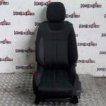 CITROEN C4 PASSENGER SIDE FRONT SEAT IN BLACK 2011 TO 2017
