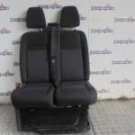 FORD TRANSIT CUSTOM MK8 SEAT DOUBLE PASSENGER SIDE CLOTH 2014 TO 2023 /