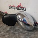 MINI COUNTRYMAN / PACEMAN PASSENGER SIDE WING MIRROR BLACK / CHROME 2010 TO 2016 - Image 3