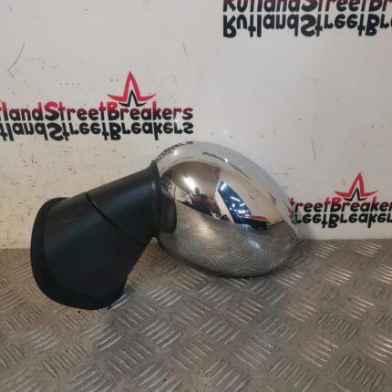 MINI COUNTRYMAN / PACEMAN PASSENGER SIDE WING MIRROR BLACK / CHROME 2010 TO 2016
