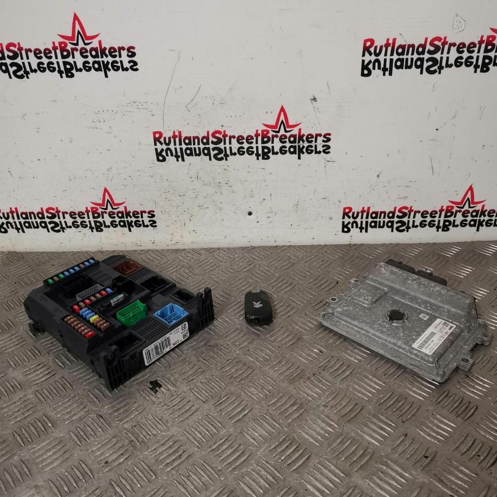 PEUGEOT-2008-12-PETROL-HMZ-ECU-KIT-9811545280-9807532080-2013-TO-2019-146249915118 PEUGEOT 2008 1.2 PETROL HMZ ECU KIT 9811545280 / 9807532080 2013 TO 2019 - Image 1