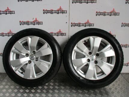 PEUGEOT 2008 DIAMOND HYDROGEN SINGLE ALLOY WHEEL SILVER 195 - 60 - 16