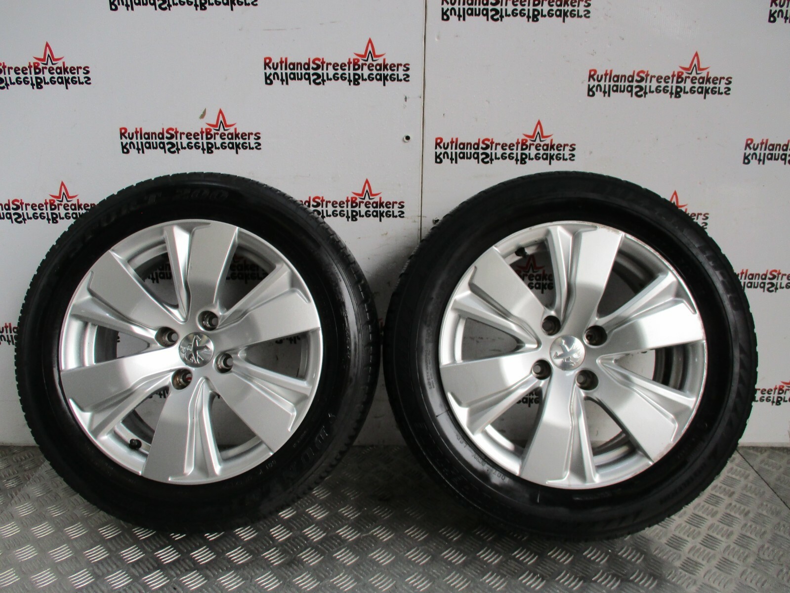 PEUGEOT-2008-DIAMOND-HYDROGEN-SINGLE-ALLOY-WHEEL-SILVER-195-60-16-143421540338 PEUGEOT 2008 DIAMOND HYDROGEN SINGLE ALLOY WHEEL SILVER 195 - 60 - 16 - Image 1