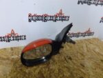 PEUGEOT 206 / SW PASSENGER SIDE NEARSIDE MANUAL WING MIRROR RED KKN 1998 - 2006 - Image 6