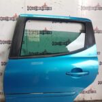 PEUGEOT 207 SW ESTATE PASSENGER SIDE REAR DOOR BELLE-ILE BLUE KGW 2006 TO 2012