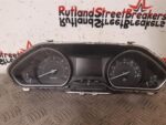 PEUGEOT 208 1.6 DIESEL  SPEEDO CLOCKS DISPLAY 2012 TO 2018 9805396380