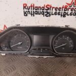 PEUGEOT 208 1.6 DIESEL  SPEEDO CLOCKS DISPLAY 2012 TO 2018 9805396380