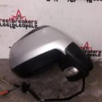 PEUGEOT 3008 DRIVER SIDE WING MIRROR IN ALUMINIUM SILVER EZR 2009 TO 2016