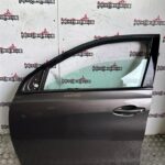 PEUGEOT 308 PASSENGER SIDE FRONT DOOR IN MOKA GREY KKS 2014 TO 2021