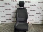 RENAULT CAPTUR DRIVER SIDE SEAT IN BLACK CLOTH 2014 TO 2019