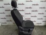 RENAULT CAPTUR DRIVER SIDE SEAT IN BLACK CLOTH 2014 TO 2019 - Image 5
