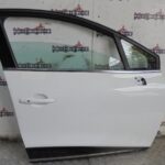 RENAULT CLIO MK4 DOOR DRIVER SIDE FRONT WHITE OV369 5 DOOR 2013 TO 2019