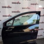 RENAULT CLIO MK4 PASSENGER SIDE FRONT DOOR IN BLACK TEGNE 2013 TO 2019