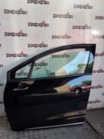 RENAULT CLIO MK4 PASSENGER SIDE FRONT DOOR IN BLACK TEGNE 2013 TO 2019