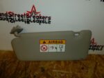 RENAULT CLIO MK4 PASSENGER SIDE SUN VISOR BEIGE / LIGHT GREY 2013 - 2017