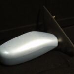 RENAULT LAGUNA DRIVER SIDE / OFFSIDE WING MIRROR SILVER TEA19 2003 2004 2005