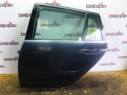 RENAULT LAGUNA ESTATE MK3 PASSENGER SIDE REAR DOOR BLUE NV472  2007 TO 2013