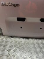 BERLINGO / PARTNER PASSENGER SIDE REAR DOOR BANQUISE WHITE EWP 2009 to 2018 - Image 10