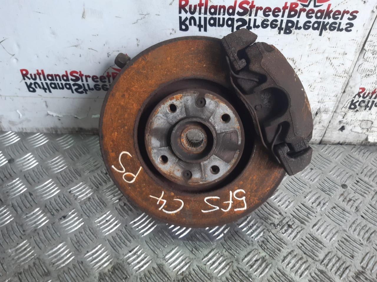 CITROEN-C4-16-PETROL-5FS-PASSENGER-FRONT-HUB-DISC-CALIPER-2011-TO-2017-134744268659 CITROEN C4 1.6 PETROL 5FS PASSENGER FRONT HUB / DISC CALIPER 2011 TO 2017 - Image 1