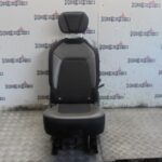 CITROEN C4 GRAND PICASSO PASSENGER SIDE 2ND ROW SEAT ONDULICE CLOTH / LEATHER