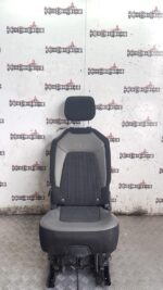 CITROEN C4 GRAND PICASSO SEAT DRIVER SIDE REAR IN BLACK / GREY 2014 TO 2022