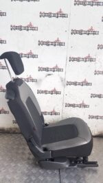 CITROEN C4 GRAND PICASSO SEAT DRIVER SIDE REAR IN BLACK / GREY 2014 TO 2022 - Image 8