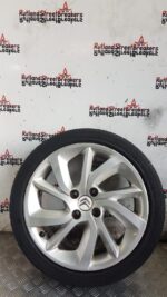 CITROEN DS3 ALLOY WHEEL SILVER MODERN TECHNO 205 45 17