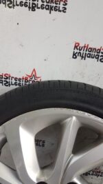 CITROEN DS3 ALLOY WHEEL SILVER MODERN TECHNO 205 45 17 - Image 7