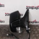 FORD TRANSIT CUSTOM DRIVER SIDE WING MIRROR IN BLACK 2013 TO 2018