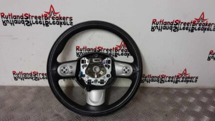 MINI CLUBMAN R55 STEERING WHEEL IN BLACK LEATHER 2006 TO 2012