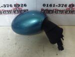 MINI OFFSIDE DRIVER SIDE ELECTRIC WING MIRROR BLUE 870/5 2002 2003 2004 2005 BMW