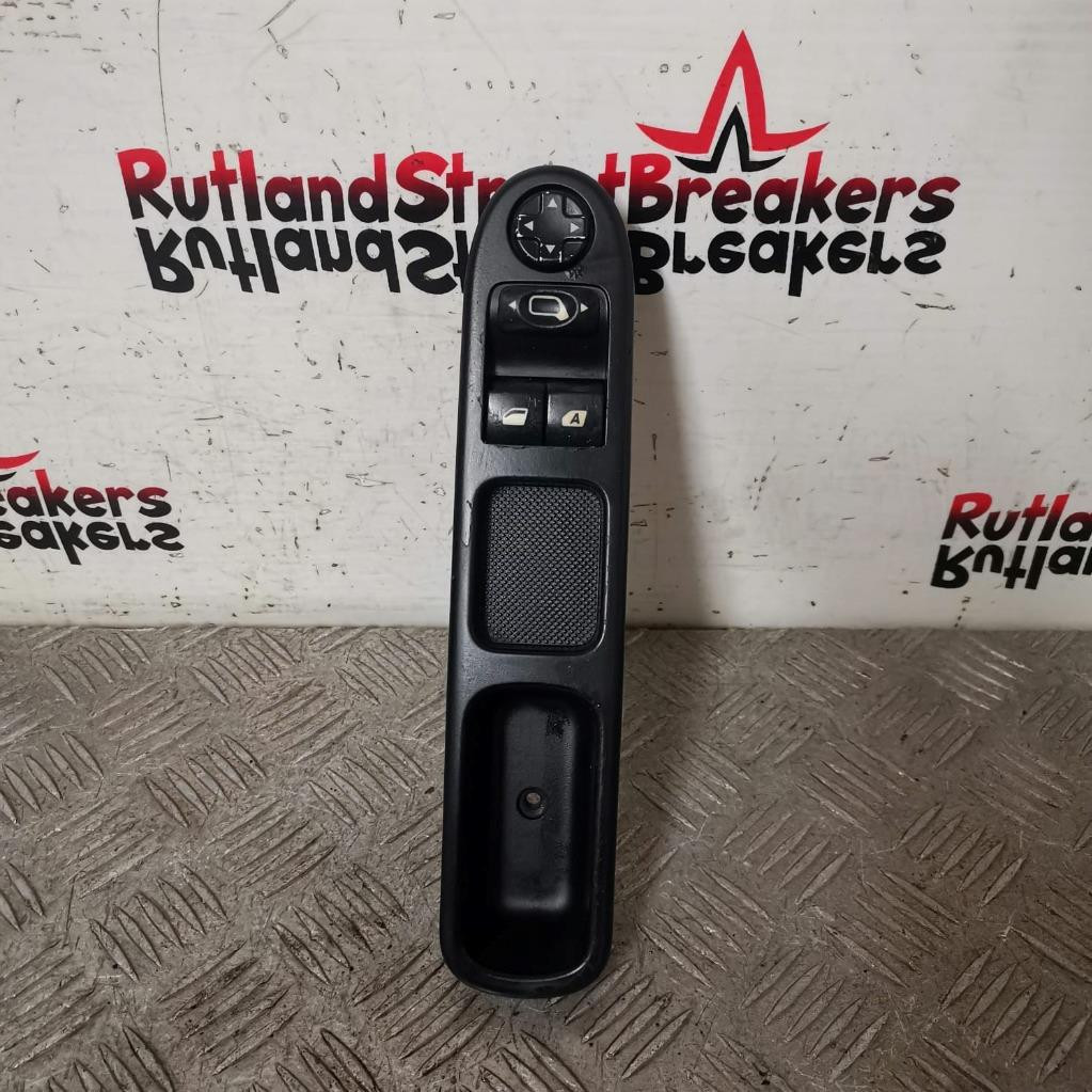 PEUGEOT-207-CC-CONVERTIBLE-DRIVER-SIDE-WINDOW-SWITCH-96666093XT-E30639-02-135594937529 PEUGEOT 207 / CC CONVERTIBLE DRIVER SIDE WINDOW SWITCH 96666093XT E30639-02 - Image 1