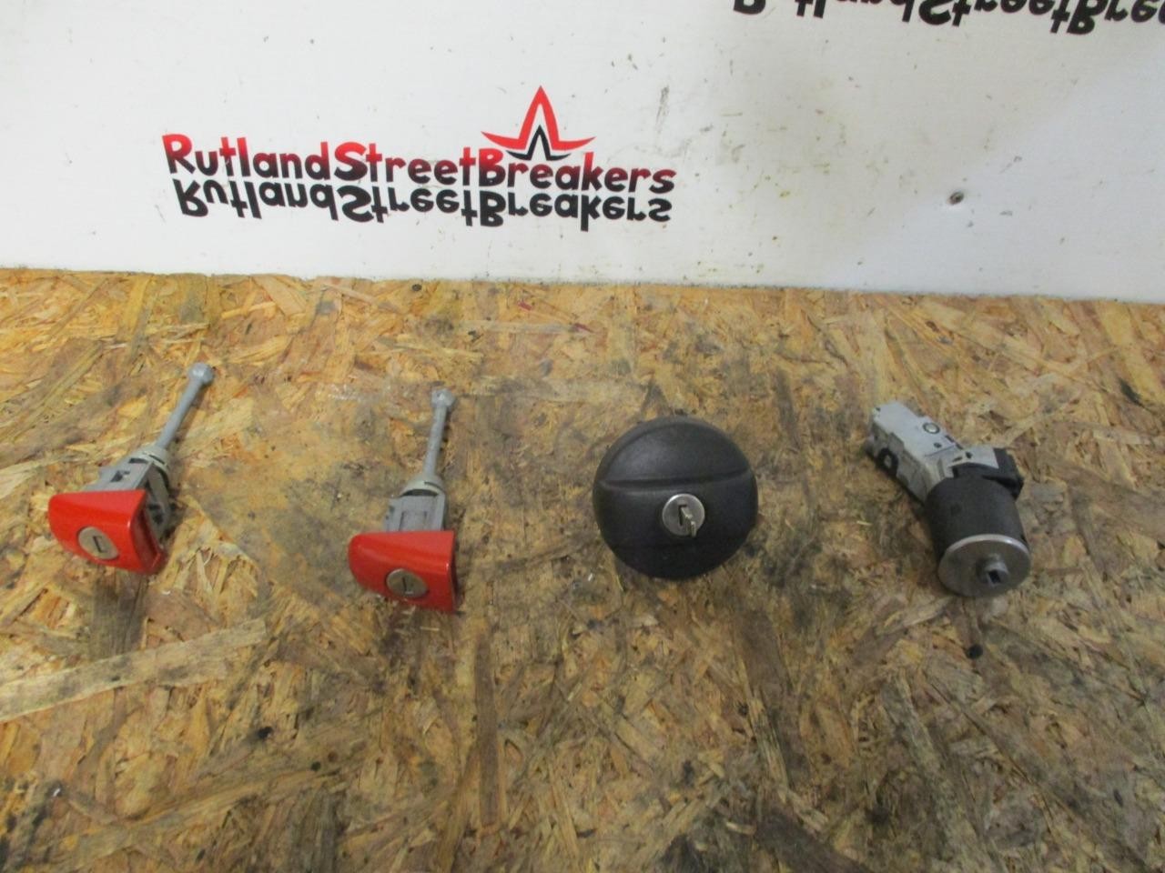 PEUGEOT-208-LOCK-SET-DOOR-LOCKS-FUEL-CAP-WITH-KEY-2012-TO-2018-135678115659 PEUGEOT 208 LOCK SET DOOR LOCKS FUEL CAP WITH KEY 2012 TO 2018 - Image 1