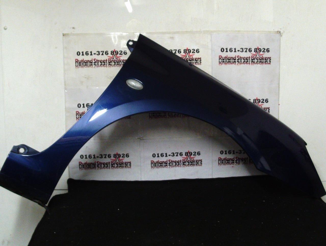 PEUGEOT-307-DRIVER-SIDE-OSF-WING-IN-BLUE-EGE-2001-2002-2003-2004-200505-131973371859 PEUGEOT 307 DRIVER SIDE O/S/F WING IN BLUE EGE 2001 2002 2003 2004 2005/05 - Image 1